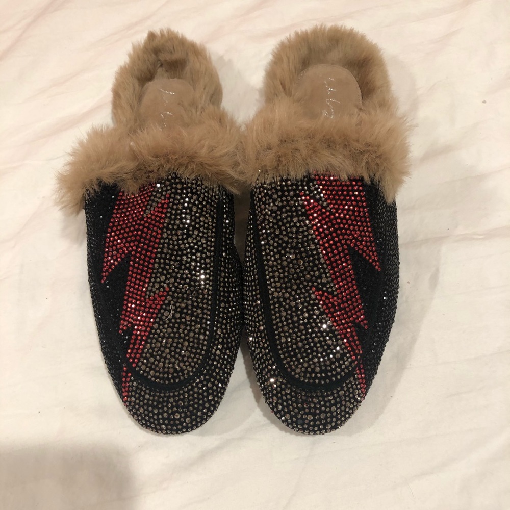 Never Worn Lola Cruz Nefertiti Mules.